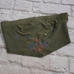 Art USA Army Green Bandou top size medium